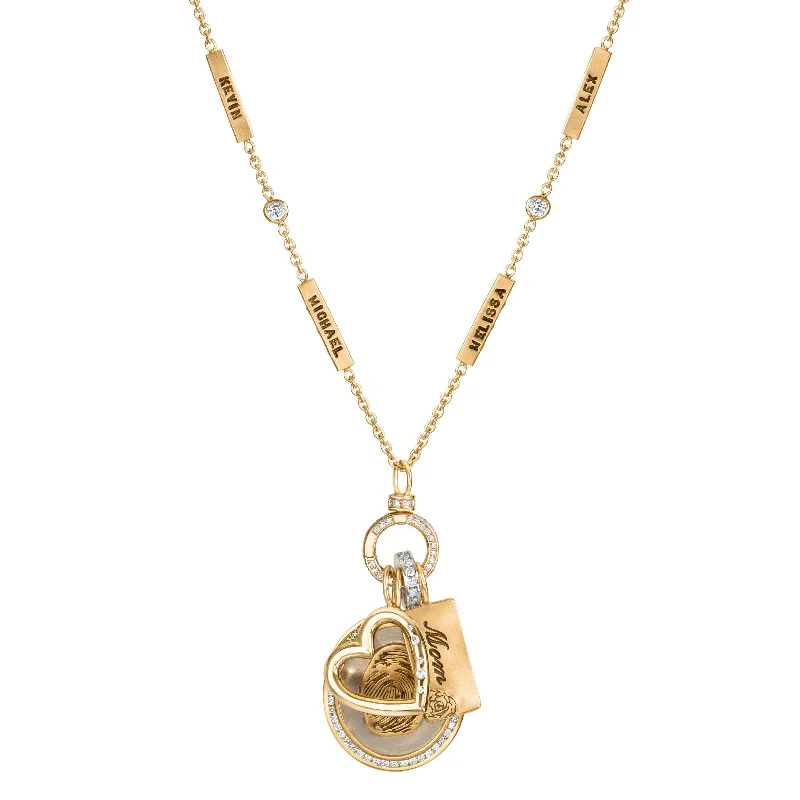 Stunning Jewelry Pieces At The Lowest Prices Ever Fingerprint Family Necklace