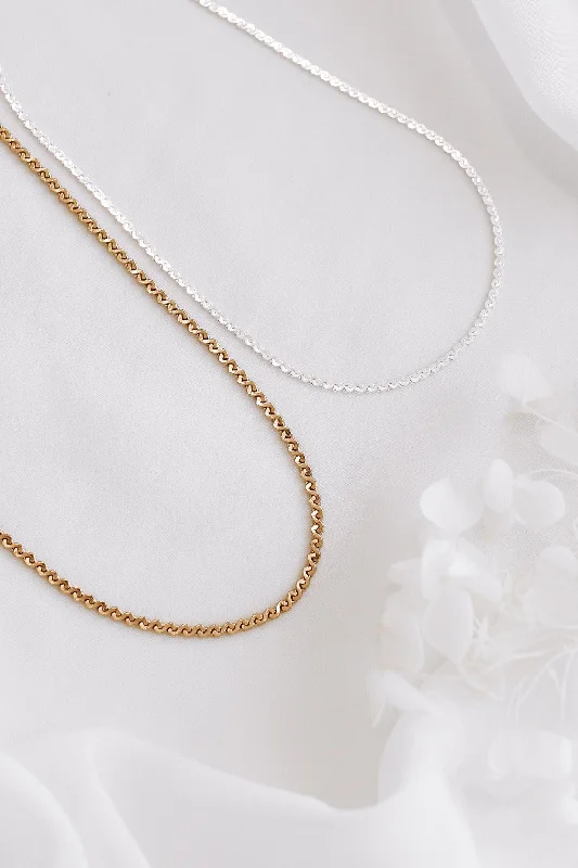 Huge Savings On Timeless Jewelry Collections Florence - Stainless Steel Gold or Silver Necklace Huge Savings On Timeless Jewelry Collections Florence - Stainless Steel Gold or Silver Necklace