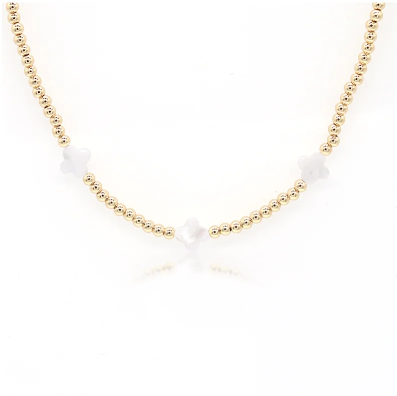 Special Sale On Handcrafted Jewelry – Shop Today Flower Gold Necklace