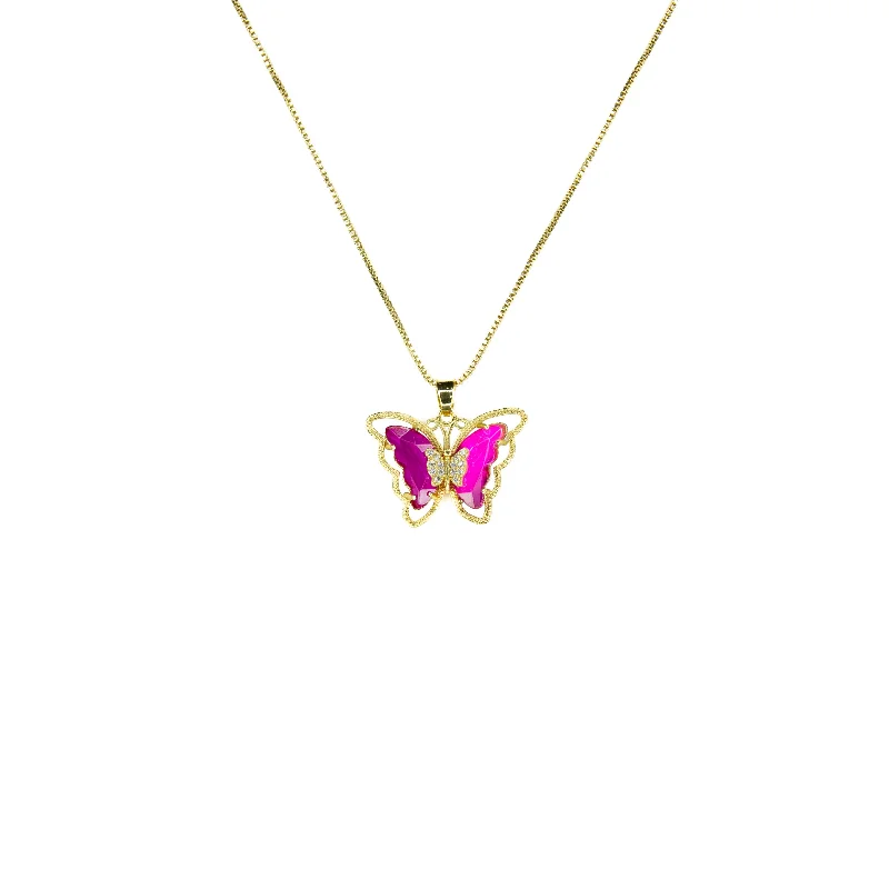 Flash Sale On Exquisite Jewelry – Don't Miss Out Fuchsia Hot Pink Butterfly Necklace Flash Sale On Exquisite Jewelry – Don't Miss Out Fuchsia Hot Pink Butterfly Necklace