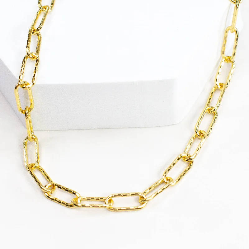 Breathtaking Jewelry, Breathtaking Prices Checker Chain Link Necklace