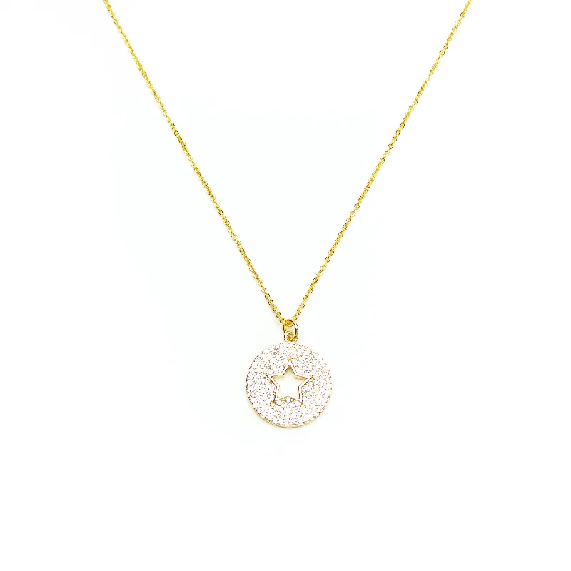 Affordable Luxury Jewelry For Every Occasion Star Pave' Pendant Necklace