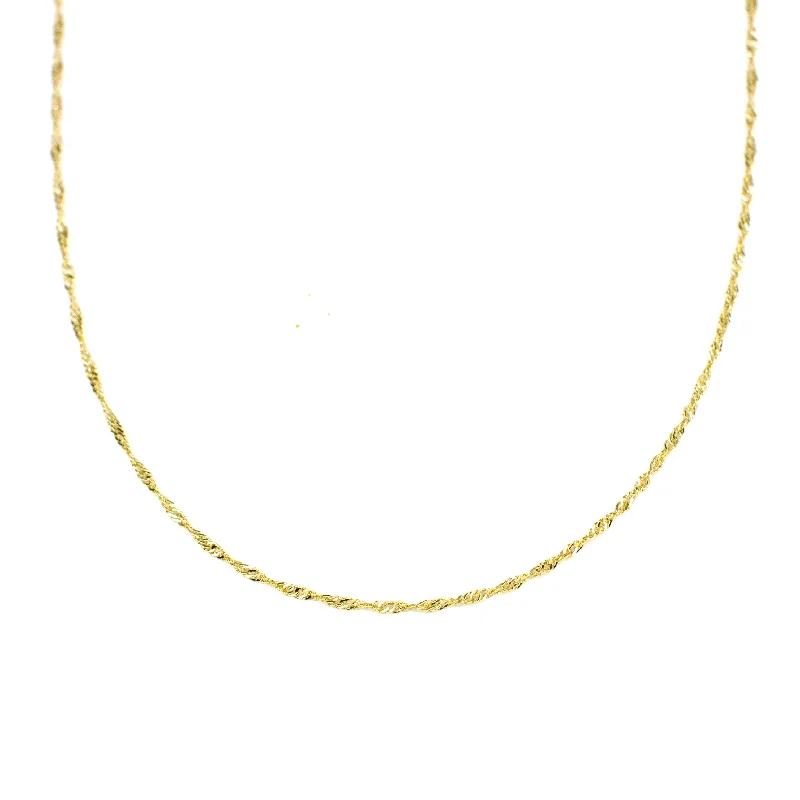Premium Jewelry At Promotional Prices – Shine Today Gold Singapore Twist Necklace