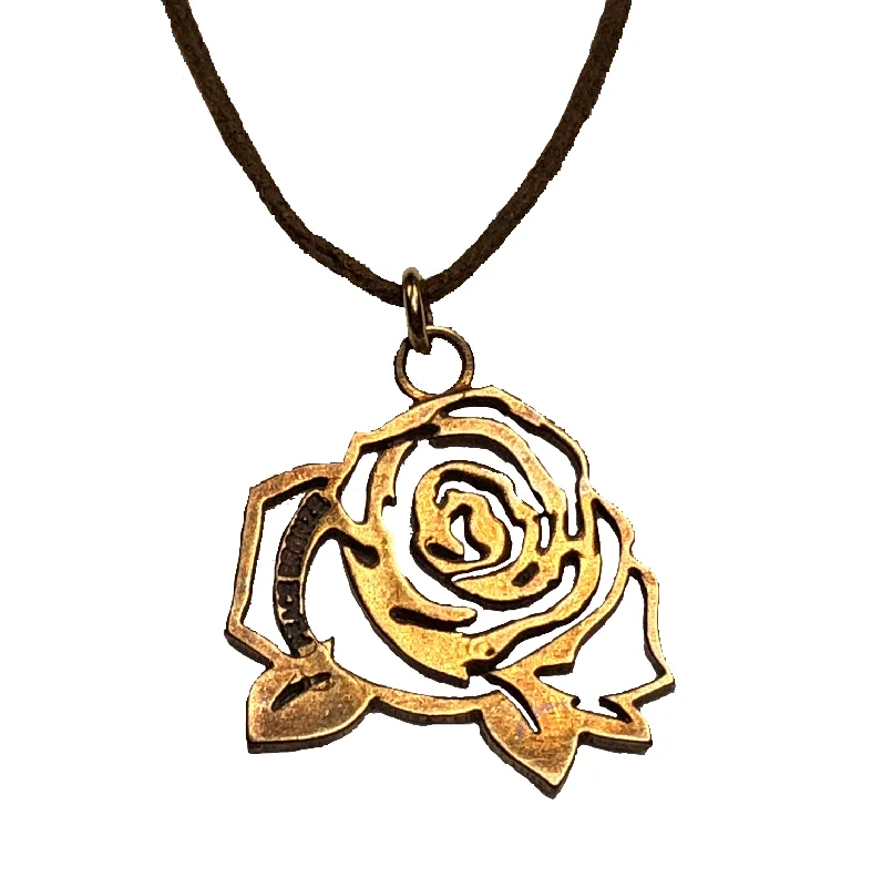 Affordable Luxury Jewelry – Style At A Great Price The Mighty Rose Pendant Necklace in Bronze Finish on Adjustable Natural Fiber Cord Affordable Luxury Jewelry – Style At A Great Price The Mighty Rose Pendant Necklace in Bronze Finish on Adjustable Natural Fiber Cord