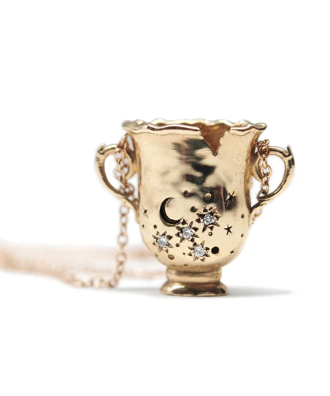 Premium Diamond Jewelry For Unforgettable Moments Her Cup of Stars Necklace