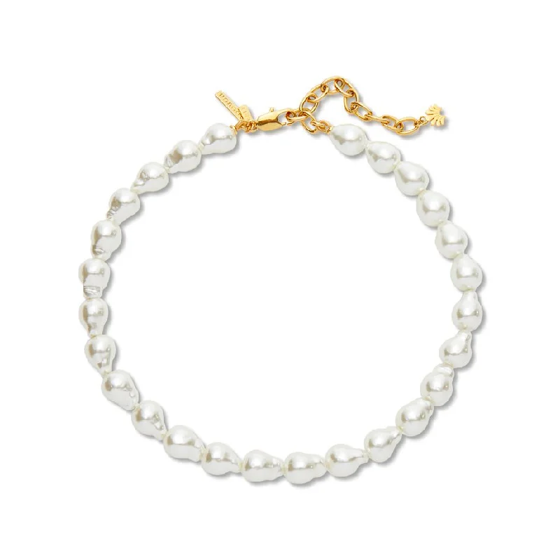 Buy More, Save More On Stunning Jewelry Pieces BAROQUE PEARL COLLAR NECKLACE
