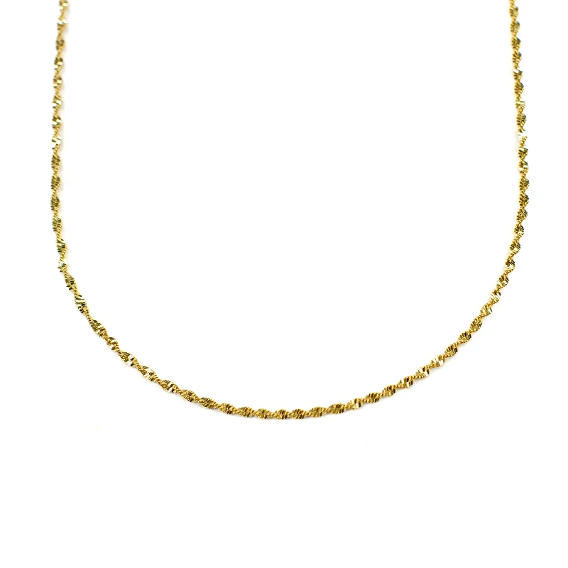 Gold Hammer Necklace