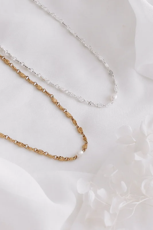 Timeless Elegance At Unbelievable Discounts Jasmine - Stainless Steel Gold or Silver Necklace Timeless Elegance At Unbelievable Discounts Jasmine - Stainless Steel Gold or Silver Necklace