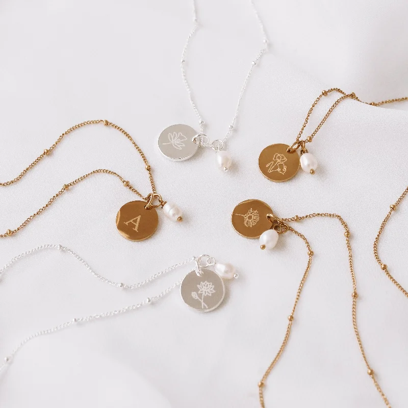 Make Every Moment Shine – Jewelry Discounts Available Kresta - Gold or Silver Monogrammed Necklace Make Every Moment Shine – Jewelry Discounts Available Kresta - Gold or Silver Monogrammed Necklace