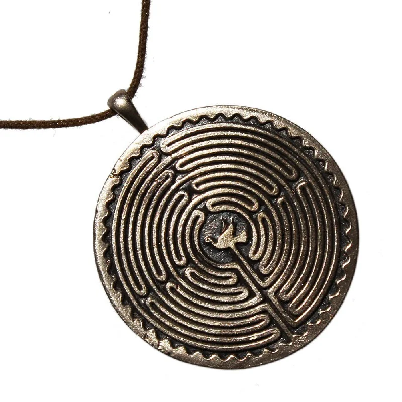 Grab Stylish Jewelry Before The Sale Ends Labyrinth Peace Bronze Pendant Necklace with Peace Dove on Adjustable Natural Fiber Cord Grab Stylish Jewelry Before The Sale Ends Labyrinth Peace Bronze Pendant Necklace with Peace Dove on Adjustable Natural Fiber Cord