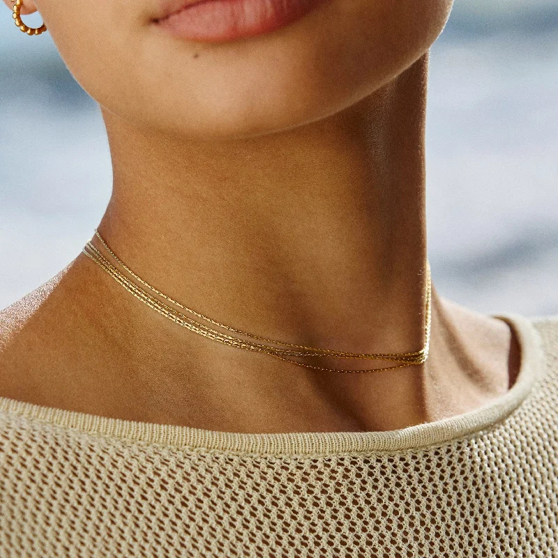 Unmissable Jewelry Sale – Shop Before It's Too Late "Riviera" Layered Choker