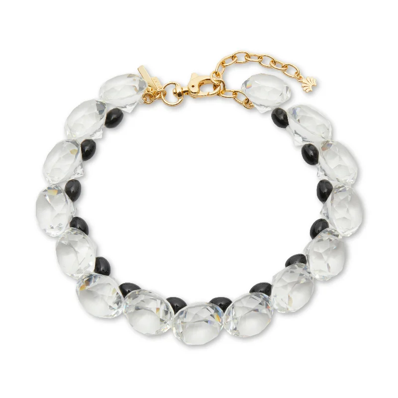 Unbeatable Offers On Luxury And Everyday Jewelry BARBIE™ X LELE SADOUGHI JET CRYSTAL COLLAR NECKLACE Unbeatable Offers On Luxury And Everyday Jewelry BARBIE™ X LELE SADOUGHI JET CRYSTAL COLLAR NECKLACE