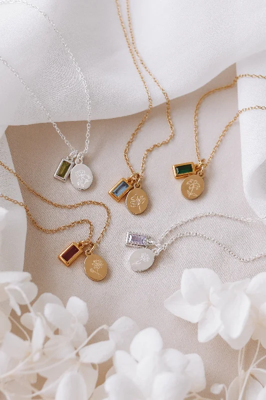 Buy More, Save More On Stunning Jewelry Pieces Lily - Silver or Gold Stainless Steel Monogrammed Necklace Buy More, Save More On Stunning Jewelry Pieces Lily - Silver or Gold Stainless Steel Monogrammed Necklace