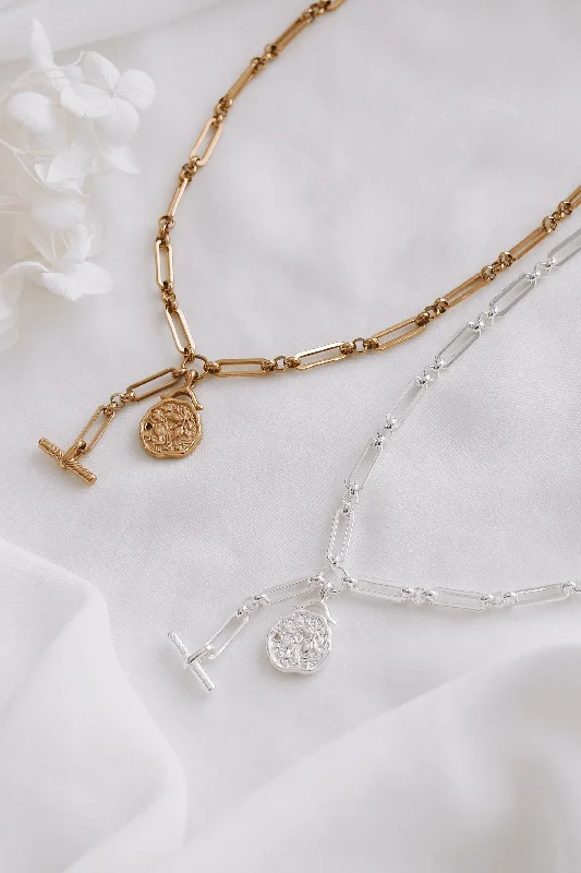 Jewelry Deals That Sparkle – Shop Today Mariella - Stainless Steel Gold or Silver Necklace
