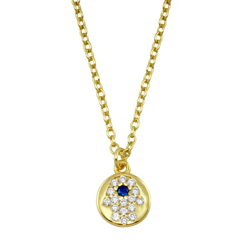 Flash Deals On Fine Jewelry – Shop Before It's Gone Mini Hamza Disk Necklace
