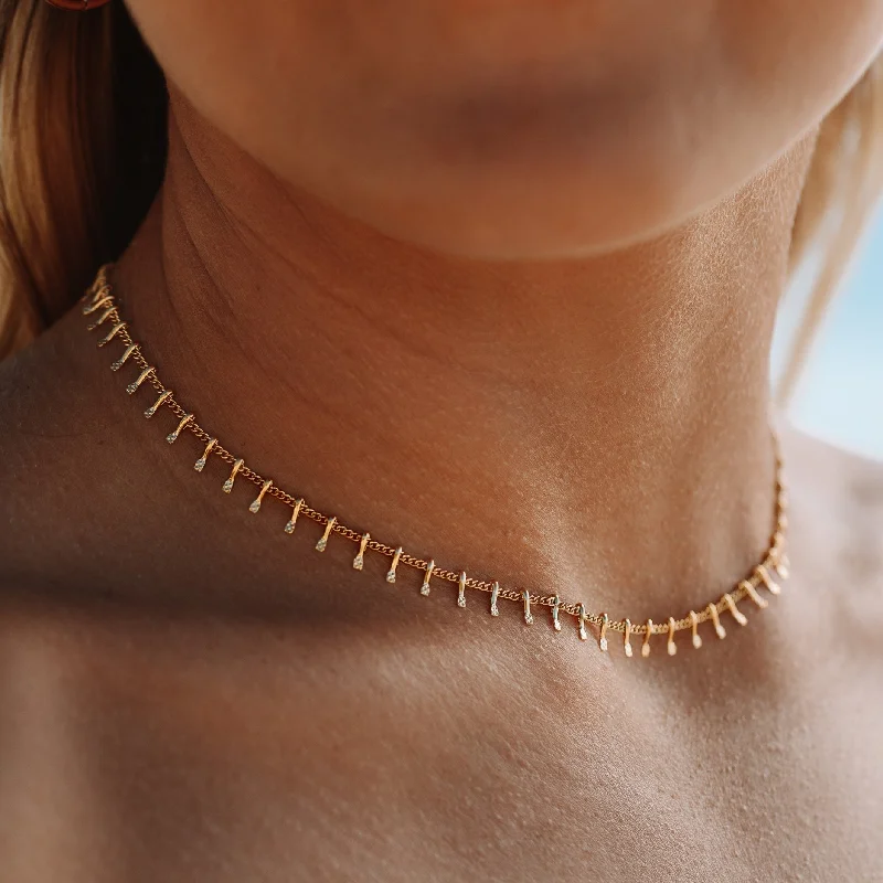 Adjustable Charm Bracelets For A Perfect Fit "Antigua" Choker