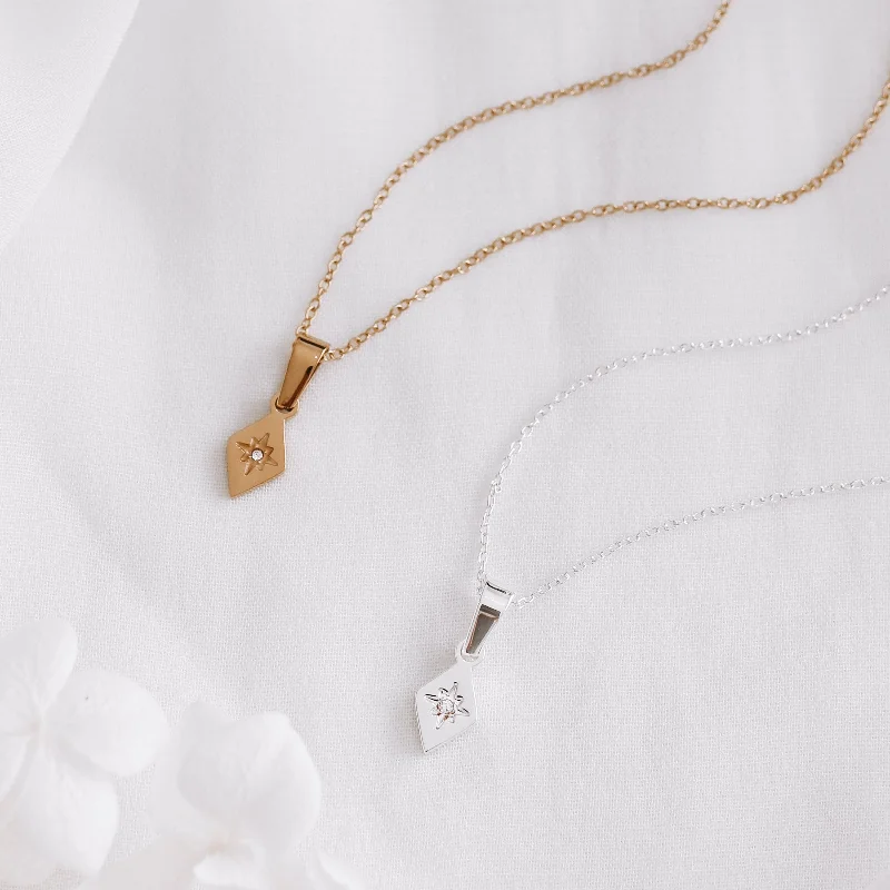 Versatile Layering Jewelry For Effortless Chic Octavia - Stainless Steel Gold or Silver Necklace