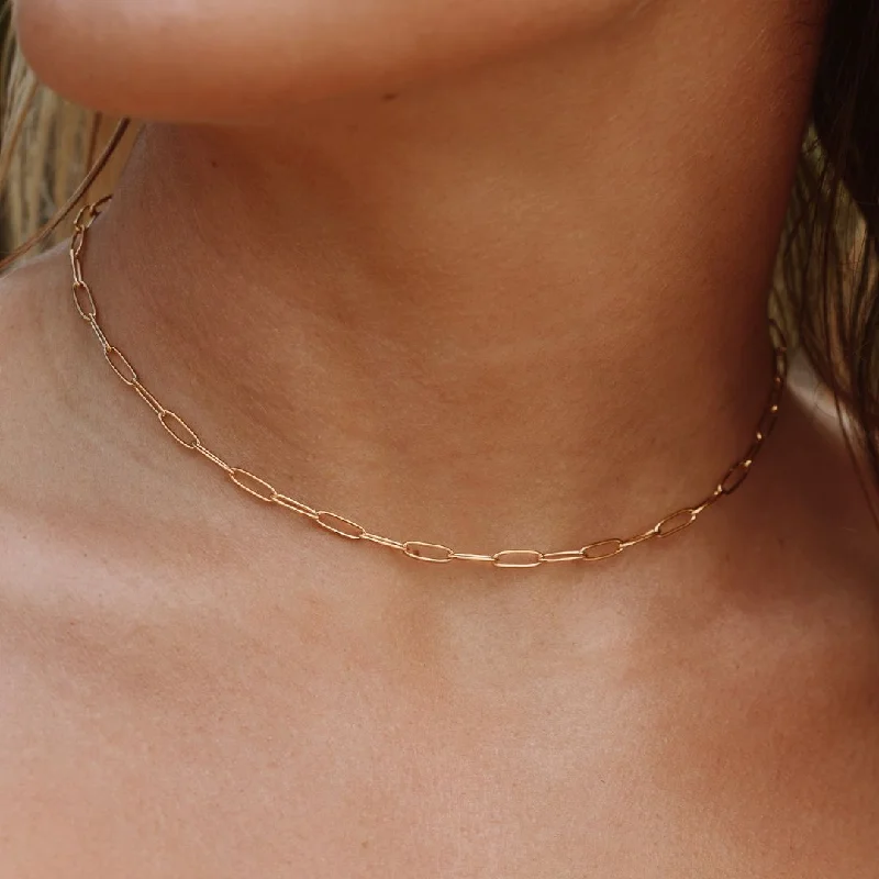 The Ultimate Jewelry Sale – Exclusive Styles At Great Prices "Cozumel" Paperclip Choker The Ultimate Jewelry Sale – Exclusive Styles At Great Prices "Cozumel" Paperclip Choker