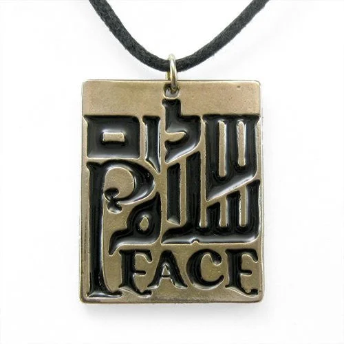 Glamorous Jewelry, Glamorous Deals – Shop Now Peace Trinity Black Enamel Pendant Necklace on Adjustable Natural Fiber Cord Glamorous Jewelry, Glamorous Deals – Shop Now Peace Trinity Black Enamel Pendant Necklace on Adjustable Natural Fiber Cord