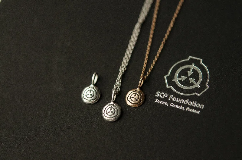 Seasonal Jewelry Sale – Upgrade Your Collection SCP Foundation Pendant
