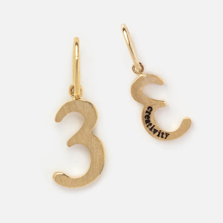 Don't Miss Our Biggest Jewelry Sale Of The Season Solid Gold Number Charm