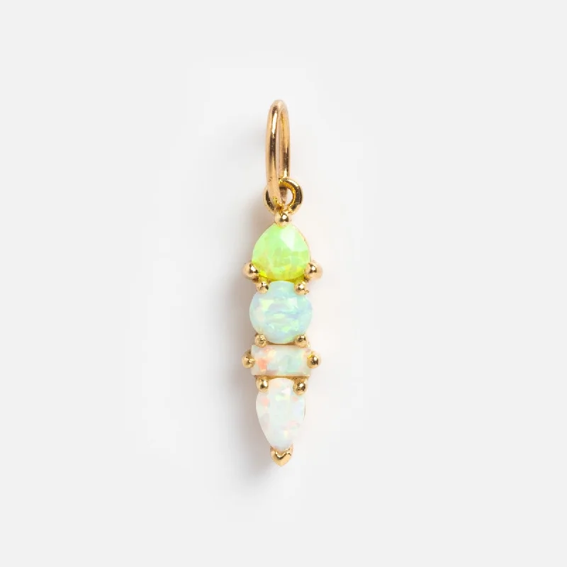 Trending Jewelry Styles Now At Limited-Time Discounts Solid Gold Modern Ombre Birthstone Charm