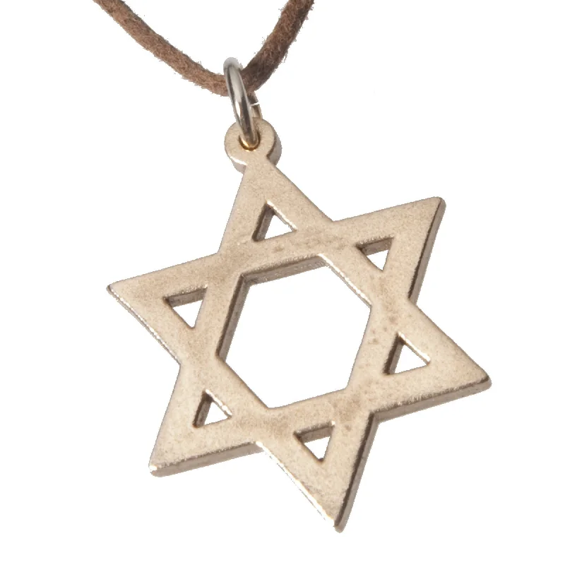 Shop Handcrafted Jewelry At Special Promotional Rates Star of David Peace Bronze Pendant Necklace on Adjustable Natural Fiber Cord Shop Handcrafted Jewelry At Special Promotional Rates Star of David Peace Bronze Pendant Necklace on Adjustable Natural Fiber Cord