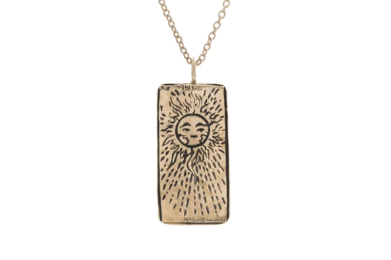 Jewelry Deals That Sparkle – Shop Today The Sun Tarot Card Necklace