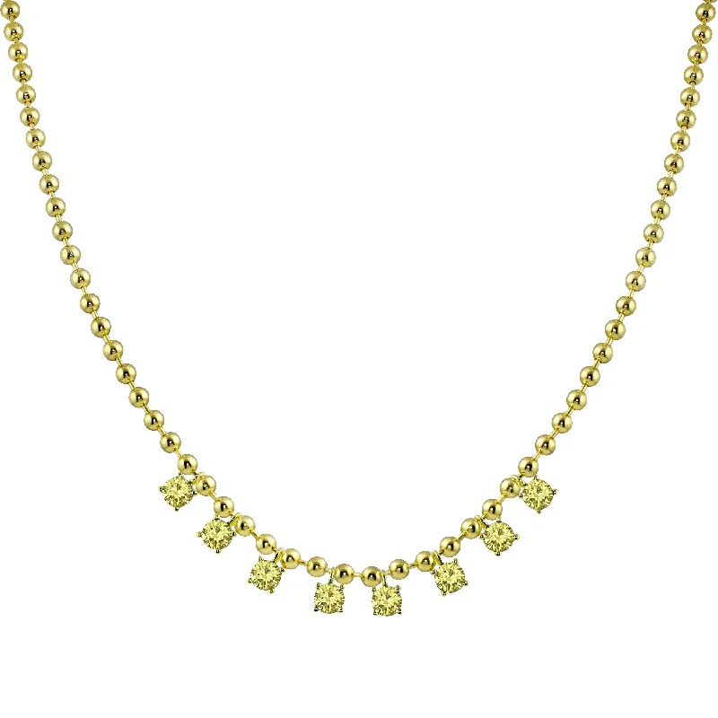 Buy More, Save More – Special Jewelry Discounts Toilet Yellow Fringe Necklace