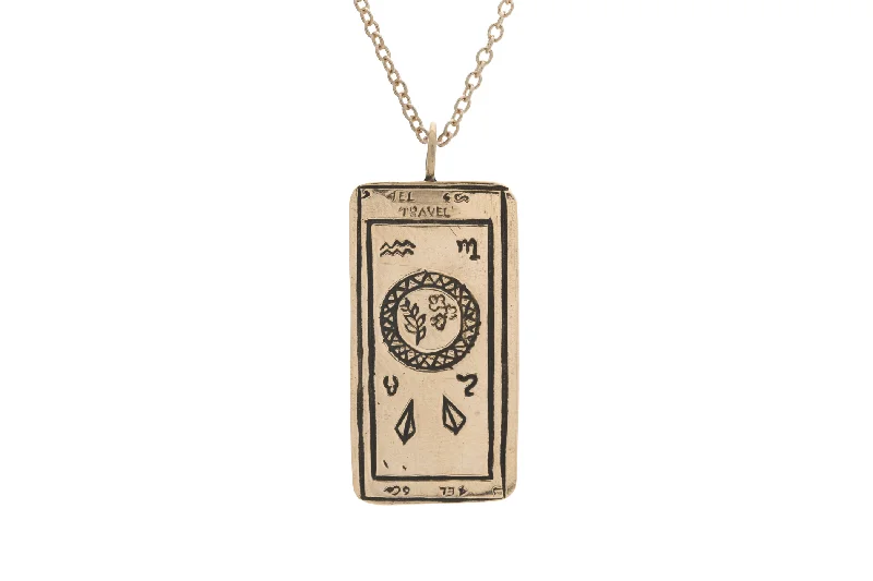 Jewelry Sale Bonanza – Grab Your Sparkle Now Travel Tarot Card Necklace