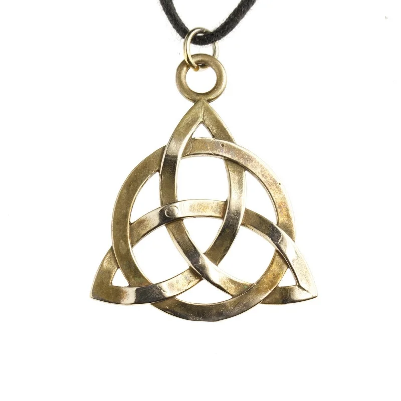 Luxury Meets Affordability – Jewelry Sale Live Now Triquetra Trinity Knot Peace Bronze Pendant Necklace on Adjustable Natural Fiber Cord Luxury Meets Affordability – Jewelry Sale Live Now Triquetra Trinity Knot Peace Bronze Pendant Necklace on Adjustable Natural Fiber Cord