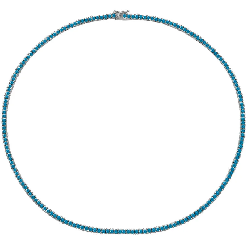 Silver/Turquoise