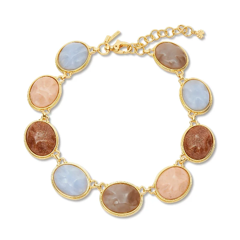 Dainty Floral Jewelry For Feminine Elegance TWILIGHT REFLECTION COLLAR NECKLACE