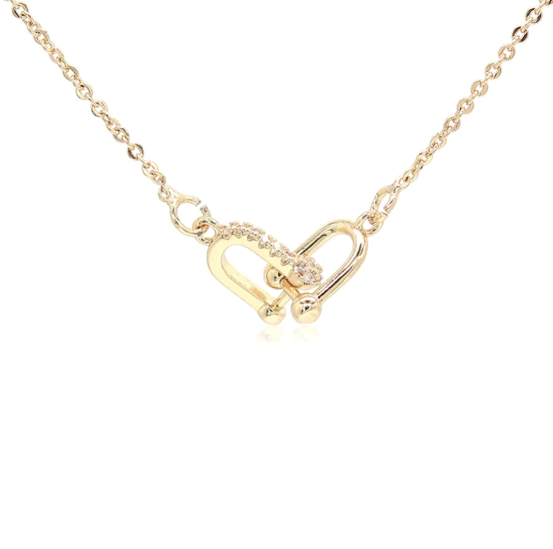 Seasonal Jewelry Deals – Elevate Your Style U Link Gold Necklace