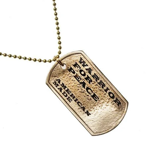 Timeless Jewelry Styles At Wallet-Friendly Prices Warrior For Peace Peace Bronze Pendant Necklace on Ball Chain Timeless Jewelry Styles At Wallet-Friendly Prices Warrior For Peace Peace Bronze Pendant Necklace on Ball Chain