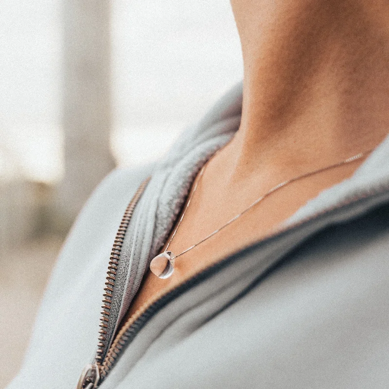 Accessorize For Less – Luxury Jewelry At Affordable Prices Water Drop Sterling Silver Necklace Accessorize For Less – Luxury Jewelry At Affordable Prices Water Drop Sterling Silver Necklace