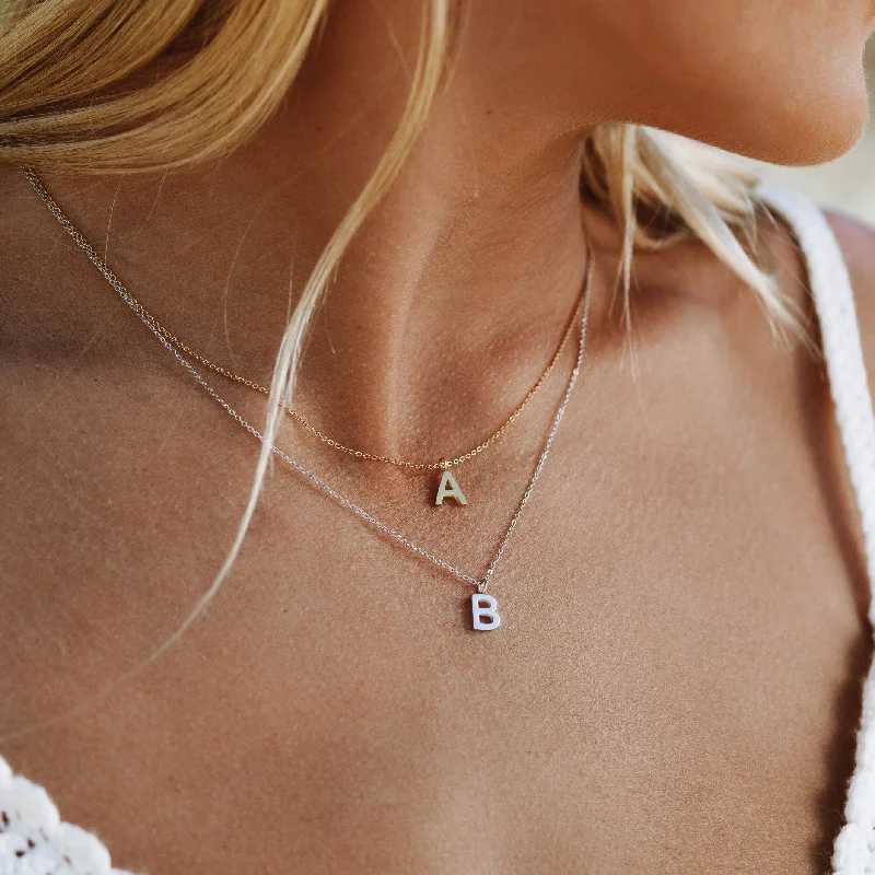 Affordable Glamour – Must-Have Jewelry At Special Rates Initial Necklace