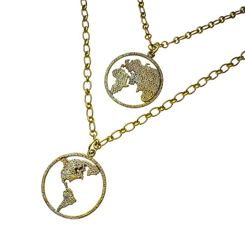 Stunning Jewelry At Even More Stunning Prices Peace on Earth Double Hemisphere Iridescent Necklace Stunning Jewelry At Even More Stunning Prices Peace on Earth Double Hemisphere Iridescent Necklace