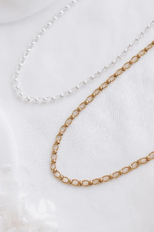 Limited-Stock Jewelry Clearance – Grab Your Favorites Now Yvette - Stainless Steel Gold or Silver Necklace Limited-Stock Jewelry Clearance – Grab Your Favorites Now Yvette - Stainless Steel Gold or Silver Necklace