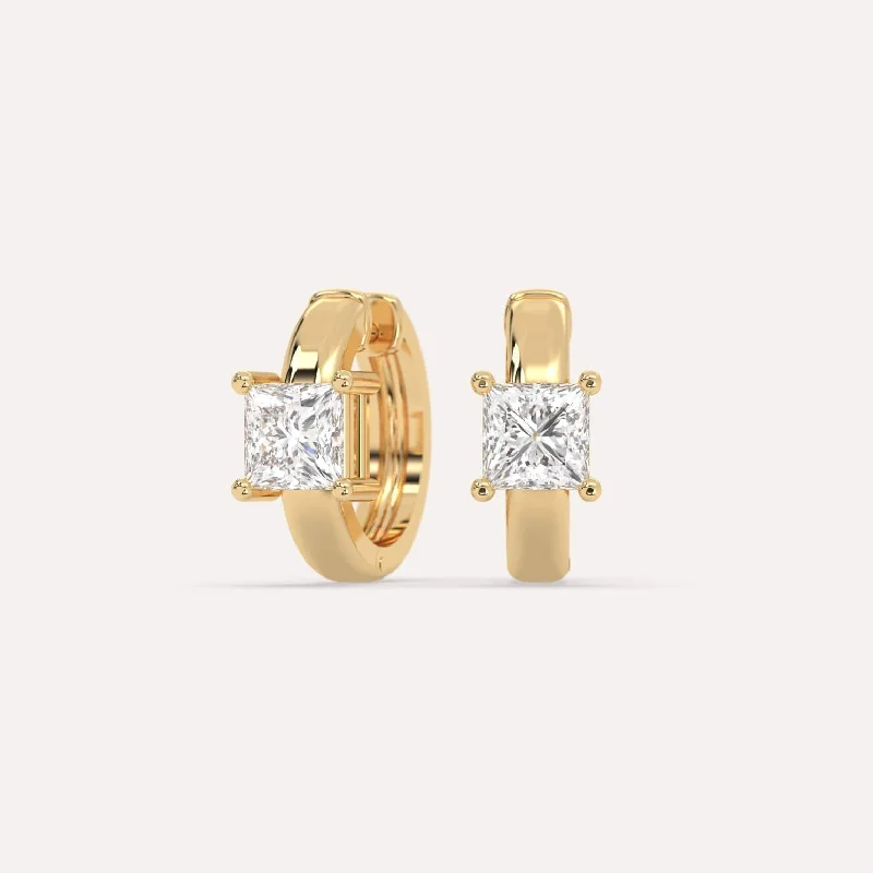 Limited-Time Jewelry Sale – Don't Miss These Deals 1 carat Princess Diamond Hoop Earrings Limited-Time Jewelry Sale – Don't Miss These Deals 1 carat Princess Diamond Hoop Earrings