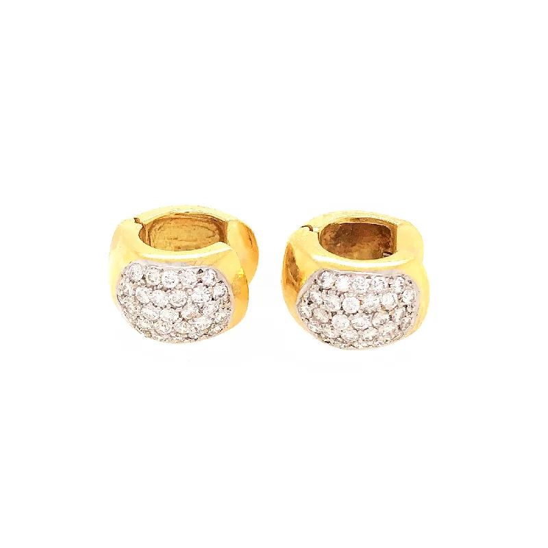 Affordable Elegance – Premium Jewelry At Special Prices 18k Gold Pave Diamond Earrings Affordable Elegance – Premium Jewelry At Special Prices 18k Gold Pave Diamond Earrings