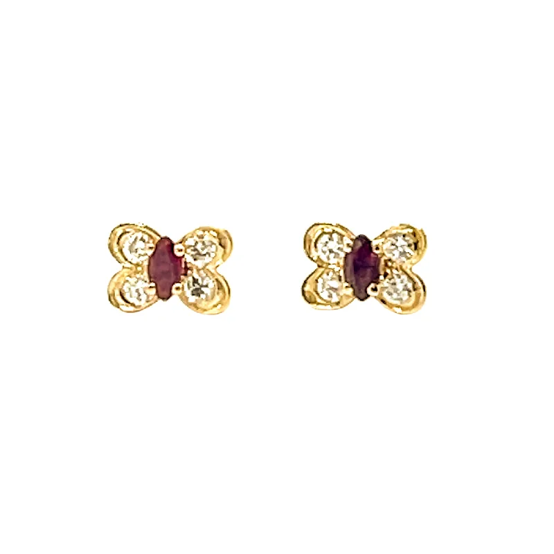 Limited-Time Jewelry Discounts – Shine Without The Splurge Van Cleef and Arpels Ruby and Diamond Butterfly Earrings Limited-Time Jewelry Discounts – Shine Without The Splurge Van Cleef and Arpels Ruby and Diamond Butterfly Earrings