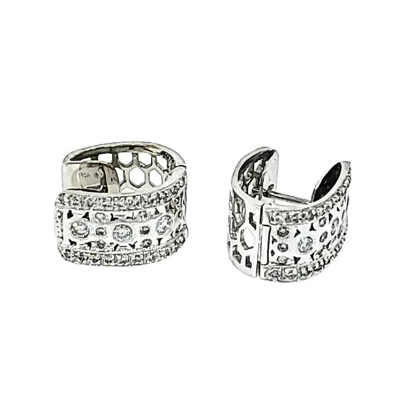 Glamorous Jewelry, Glamorous Deals – Shop Now Diamond Huggie Earrings