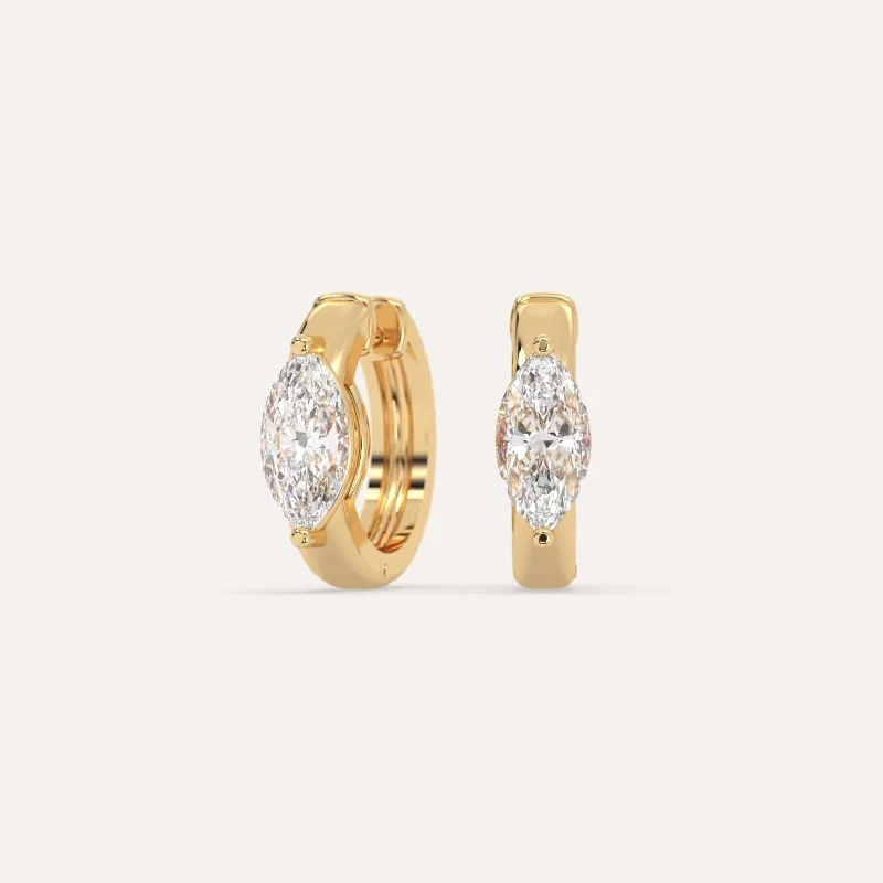 Flash Sale On Exquisite Jewelry – Don't Miss Out 2 carat Marquise Diamond Hoop Earrings Flash Sale On Exquisite Jewelry – Don't Miss Out 2 carat Marquise Diamond Hoop Earrings