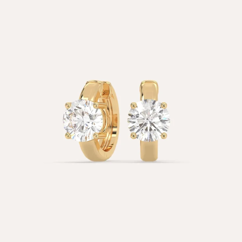 Shop Dazzling Rings, Earrings, And More At Special Discounts 2 carat Round Diamond Hoop Earrings Shop Dazzling Rings, Earrings, And More At Special Discounts 2 carat Round Diamond Hoop Earrings