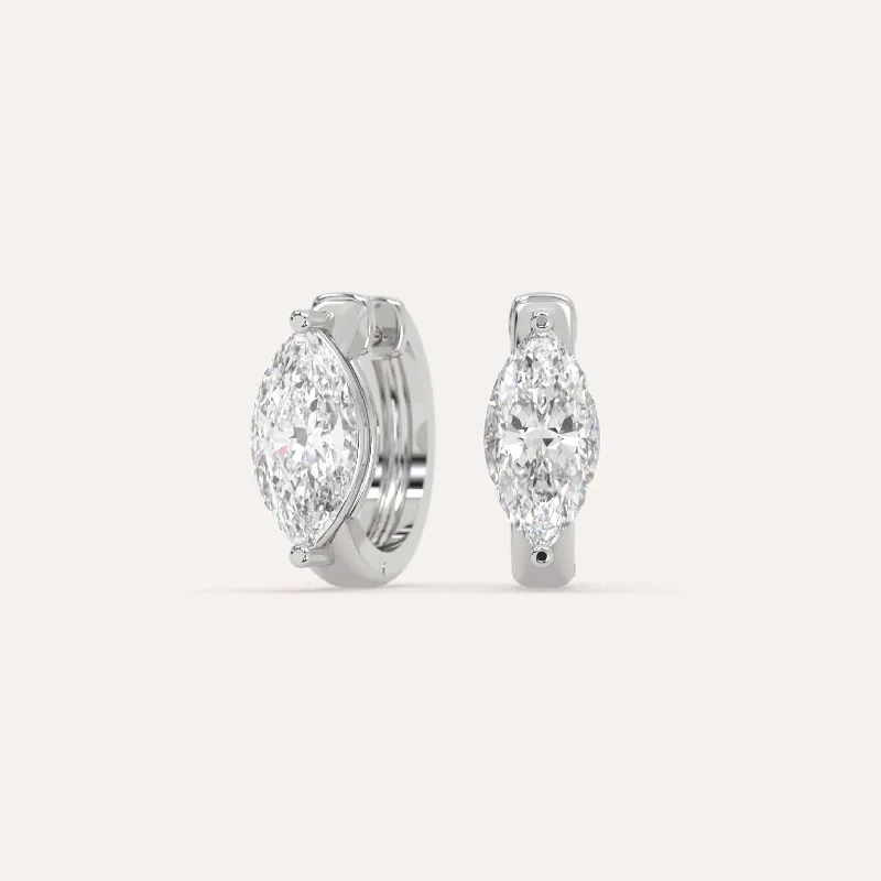 Discover Unique Jewelry With Special Limited-Time Offers 3 carat Marquise Diamond Hoop Earrings Discover Unique Jewelry With Special Limited-Time Offers 3 carat Marquise Diamond Hoop Earrings