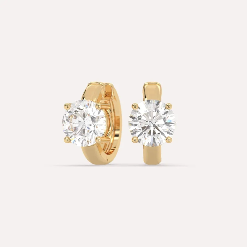 Trendy And Classic Jewelry Now At Reduced Prices 3 carat Round Diamond Hoop Earrings Trendy And Classic Jewelry Now At Reduced Prices 3 carat Round Diamond Hoop Earrings