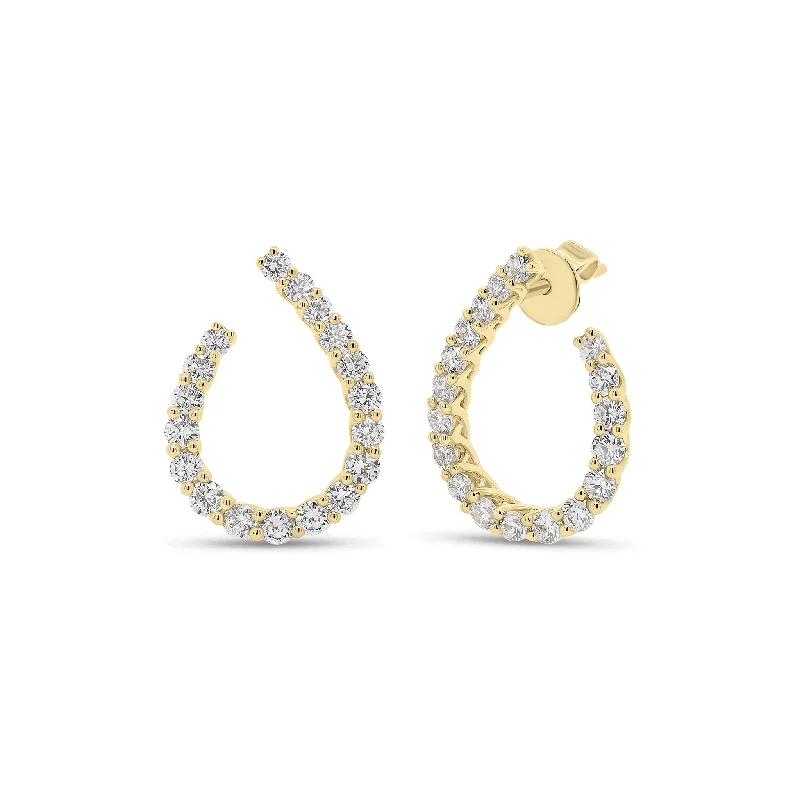 Jewelry Clearance Event – Last Chance For Stunning Deals Diamond Open Teardrop Front-Facing Hoop Earrings Jewelry Clearance Event – Last Chance For Stunning Deals Diamond Open Teardrop Front-Facing Hoop Earrings