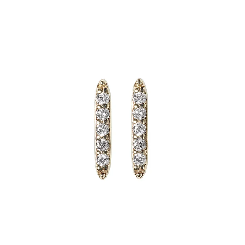 Unmissable Jewelry Clearance – Final Reductions Baby Diamond Bar Studs