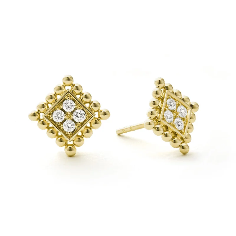Jewelry Deals That Outshine The Rest Covet 18K Gold Diamond Earrings